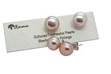Freshwater Pearl Studs 12mm