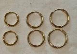 Stainless Steel clip in Huggie Pearl Earrings