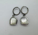Pinctada Maxima Stainless Steel Shell Earrings
