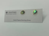 Teardrop Studs - MOP, Turquoise or Paua