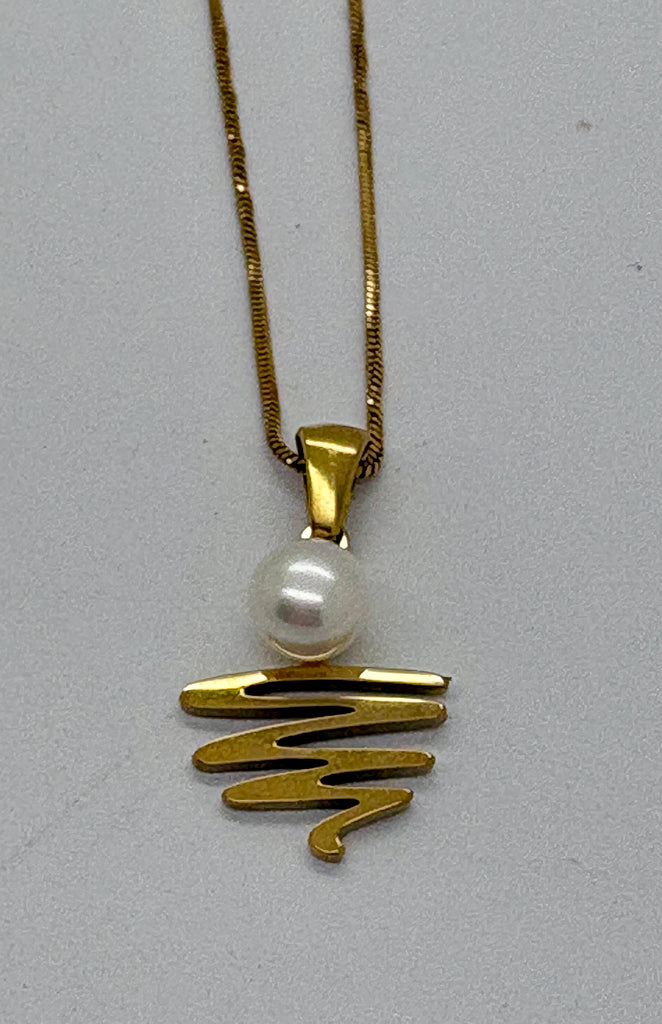 Staircase to the Moon Pendant Steel