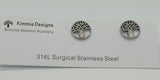 Boab Tree Stainless Steel Studs