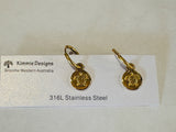 Turtle Huggie Earring Stainless Steel