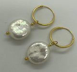 Freshwater Pearl Sleeper Earrings