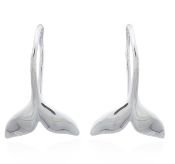 Whale Tail Earrings