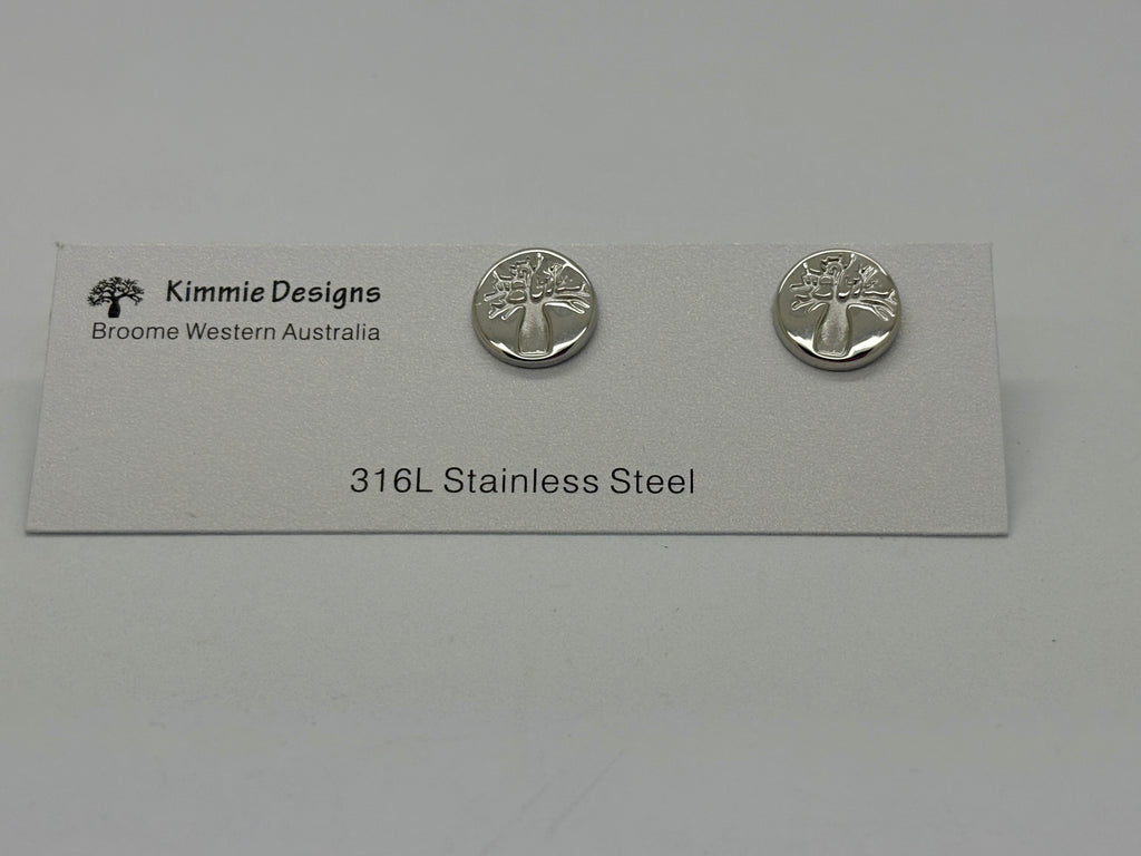 Boab Tree Stainless Steel Studs