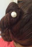 Hair Spiral Spin Pin Shell Pearl