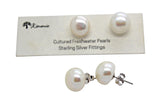 Freshwater Pearl Studs 12mm