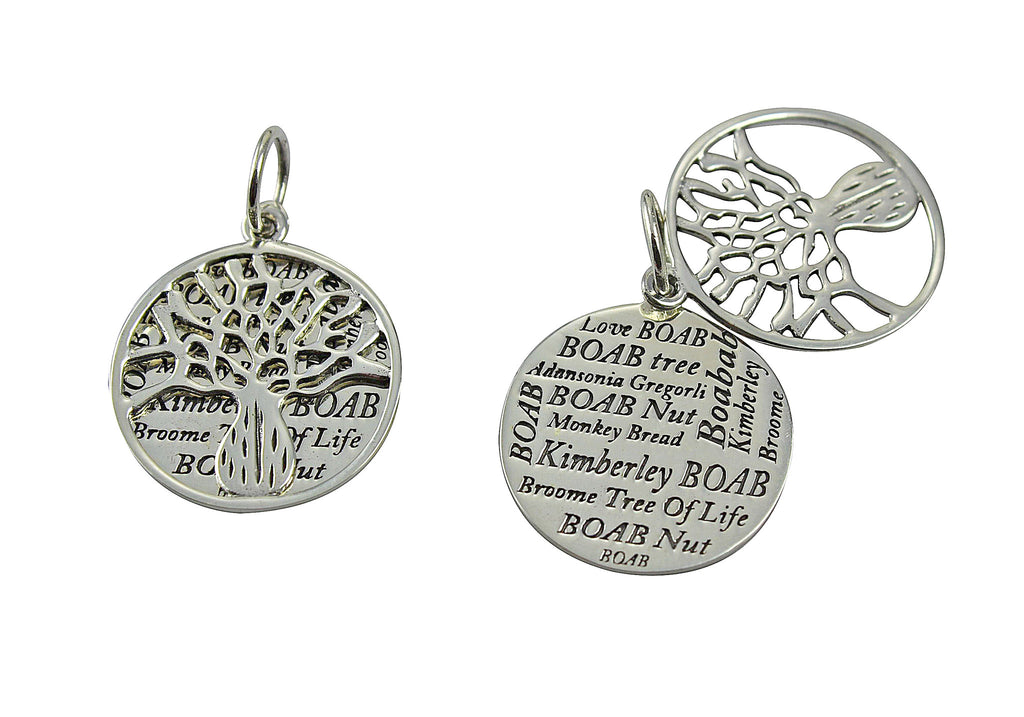 Boab Pendant Two part Disc