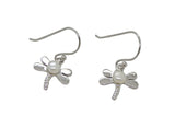 Dragonfly Pearl Studs or Earrings