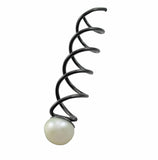 Hair Spiral Spin Pin Genuine Freshwater Pearl