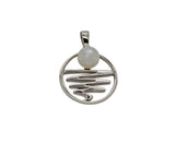 Staircase to the Moon Pendant Round