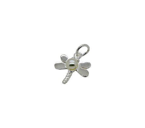 Dragonfly Pearl Pendant