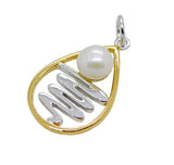 Staircase to the Moon Pearl Teardrop Pendant